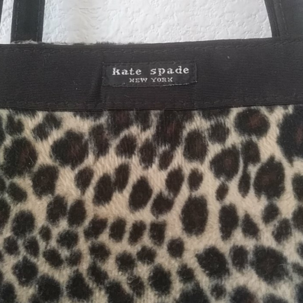 Kate spade animal print faux fur purse - Picture 2 of 10